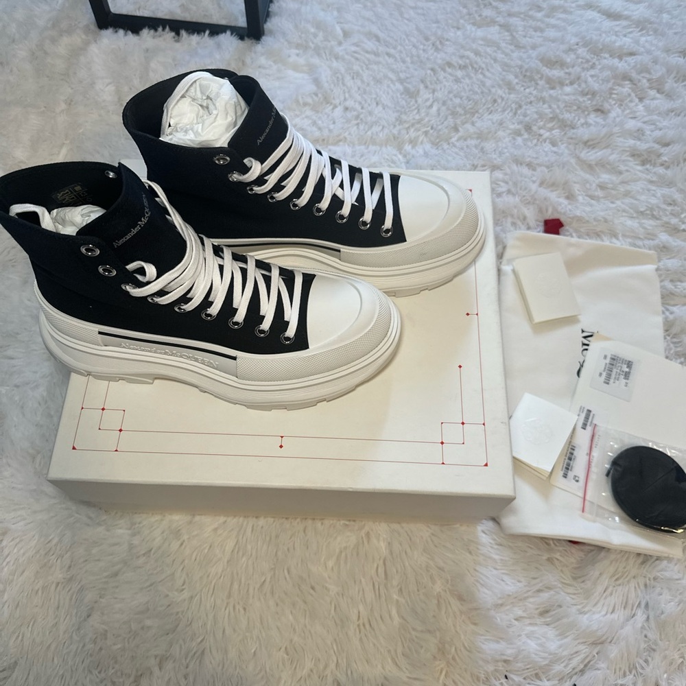 Alexander McQueen Sneakers W/ Box with Dust Bag